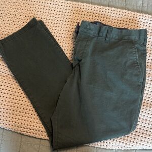 Tommy Hilfiger  Green Slim Fit Chino Pants